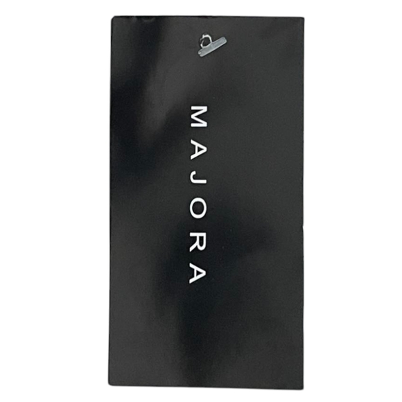 Multi-Coloured Majora Women's Long Sleeve Faux-Wrap Mini Dress - Picture 7 of 12